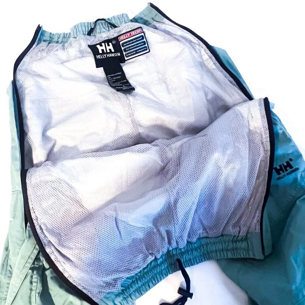 Helly Hansen Helly Tech Waterproof Full Side Zip Snow Ski Outdoor Pants